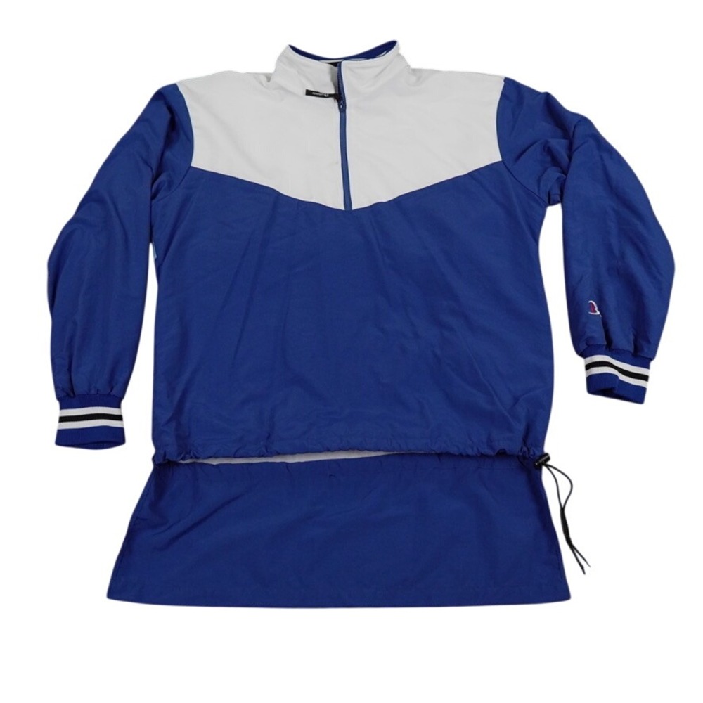 VTG Boathouse Windbreaker Pullover Mens L Blue White Georgetown FC Royals Soccer